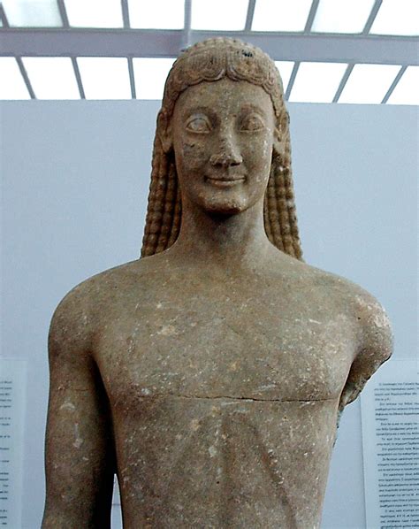 the kouros in greek society.